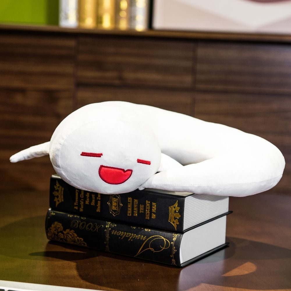 Genshin Impact U Shaped White Pillow